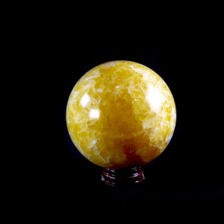 BOLA DE ONIX 12 黄大石球加座 - Art.29009